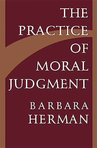 The Practice Of Moral Judgment book cover