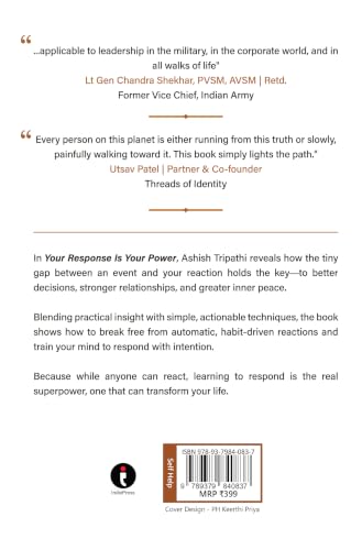 Your Response is Your Power : Because Life Is 10% What Happens and 90% What You Do About It