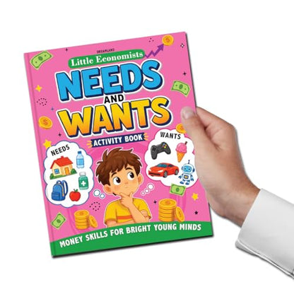 Little Economist- Wants and Needs- Financial Literacy Book for Kids Ages 7- 12