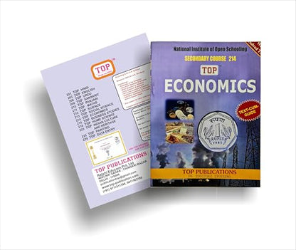 TOP NIOS Class 10 Economics 214 English Medium Guide (Including Objective Type MCQs) | Updated with Latest Syllabus and Exam Pattern as per NIOS Latest Notification