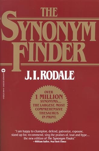 Synonym Finder book cover