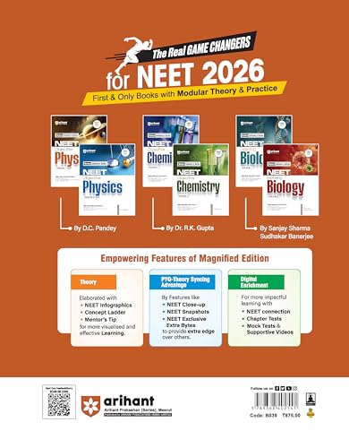 (Old Edition) Arihant NEET Objective Physics Volume 1 | NEET Practice Set For Exam 2025-26