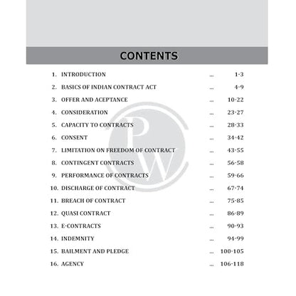 PW Judiciary Law of Contracts | Complete Guide For Judicial Service Exam Prep | Case Laws, Legal Maxim, In-Depth Coverage of Key Concepts & Detailed Analysis For Aspiring Judges [Paperback] PW (PW )