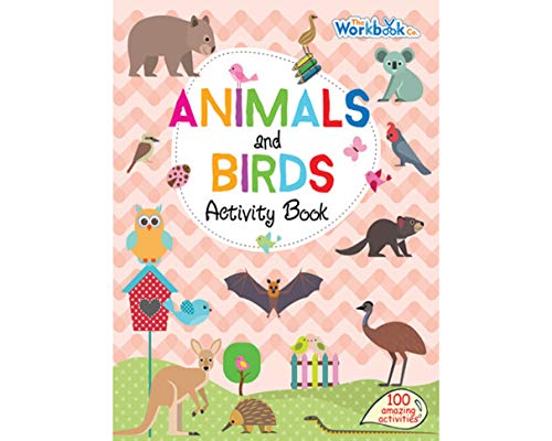 Animal and Birds Activity Book book cover