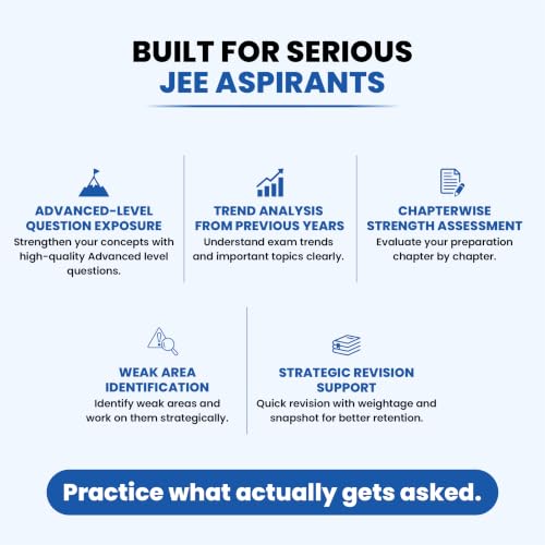 MTG 49 + 25 Years (2026-2002) JEE Main and Advanced (2026-1978) PYQ Book Chemistry | Chapter-wise Topic-wise Solved Papers with Free Smart Book For 2027 Exam