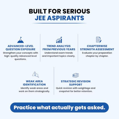 MTG 49 + 25 Years (2026-2002) JEE Main and Advanced (2026-1978) PYQ Book Chemistry | Chapter-wise Topic-wise Solved Papers with Free Smart Book For 2027 Exam