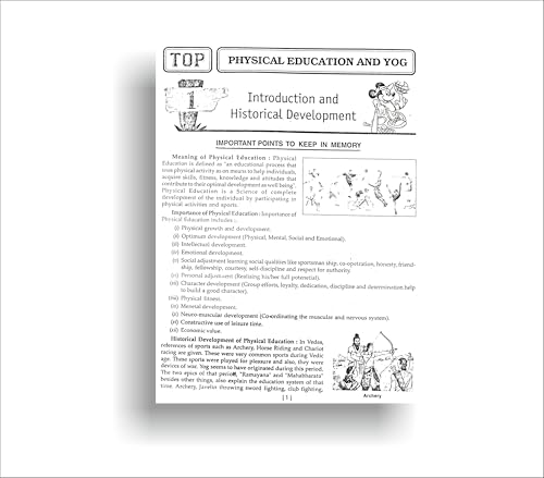 Top NIOS Physical Education And Yog (373) EM Guide Book