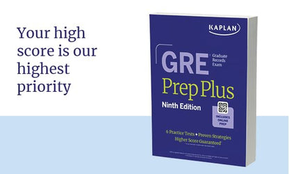 Kaplan Gre Prep Plus 2025