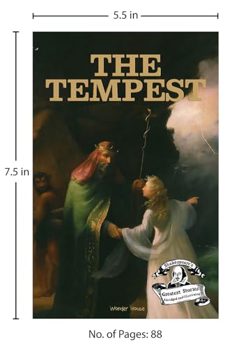 The Tempest - Shakespeare’S Greatest Stories For Children (Abridged And Illustrated) With Review Questions And An Introduction To The Themes In The Story