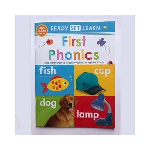 READY SET LEARN WORKBOOKS: FIRST PHONICS book cover