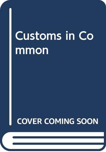 Customs in Common book cover