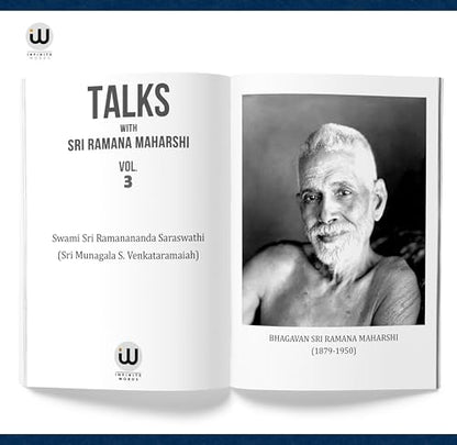 Talks With Sri Ramana Maharshi Volume 3 | Sri Ramana Maharshi Books | Original Book In English | Teachings Of Sri Ramana Maharshi | Sri Ramanananda ... ???? ?? ??? ???? ???? ??? ?????? ??? ?????? I