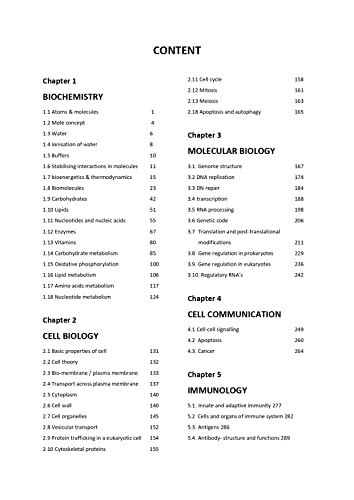 IIT JAM Biotechnology Books 2027 (Vol 1) | Complete Theory Book for Biochemistry, Cell Biology, Molecular Biology, Immunology, Plant Physiology & Taxonomy for IIT JAM, GAT-B, CUET (PG) & All MSc Exams