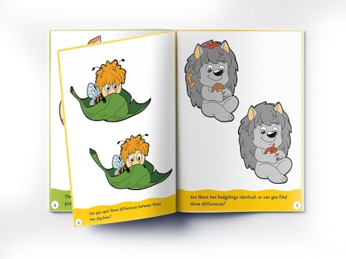 Spot The Difference | First Fun Activity Book For Kids | Boost Focus & Observation Skills | Ages 4–7 | Engaging Puzzle Fun