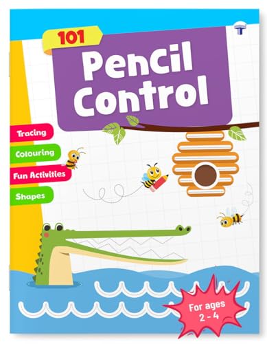 Tracing Books for Kids - 101 Pencil Control Activity Book | Early Learning Tracing Lines & Pattern Writing Activities | Age 2+ Years