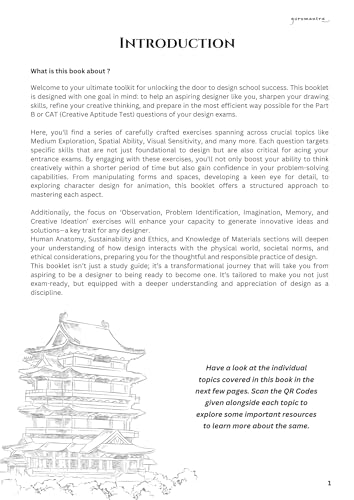 101 Design Challenges preparatory book For NID, UCEED & NIFT UG & PG Entrance | Activities focused of Design Problem solving (PART-B) | Design Aptitude Preparation Book