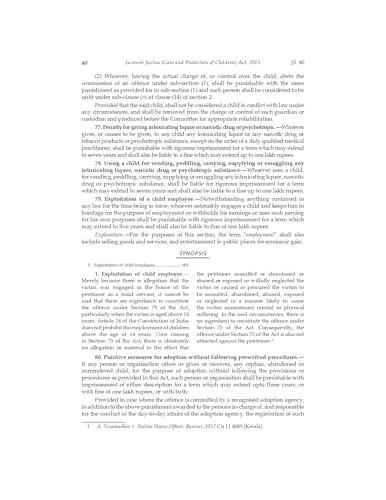 Lawmann's Juvenile Justice (Care and Protection of Children) Act, 2015 with JJ Model Rules | Bare Act with Comments