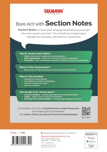 Taxmann's Constitution of India [Bare Act without Comments | AIBE] – AIBE-compliant Reference Presenting the Complete | Unaltered Text with Amendments | Schedules | Others