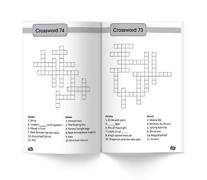 Crossword Puzzles Book 1 For Childrens (Age 8+ Years) | 170+ Engaging Puzzles & Answer | 2000+ English Words | Vocabulary Building | Cognitive & Reasoning Skills | Brain Booster | Paperback Edition