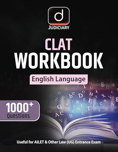 Drishti CLAT Workbook – English Language | Comprehensive & Exam-Oriented Guide | Practice Questions | Mock Tests | Previous Years' Papers | Topic-Wise Analysis | Essential for Law Entrance Exams