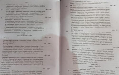 Sociology Principles Of Sociology with An Introduction To Social Thought by C.N.Shankar Rao (Second Hand & Used Book) (M)