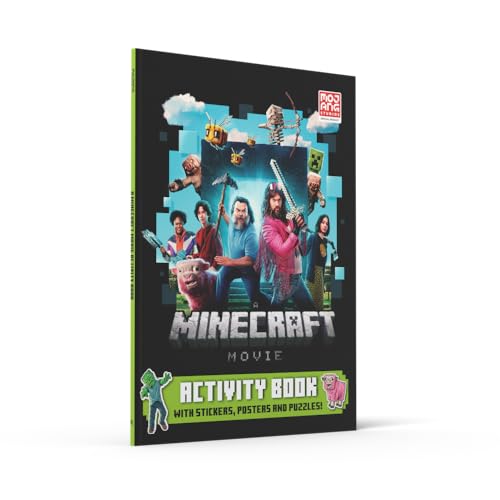 A Minecraft Movie: Activity Book: Go on an adventure through the worlds of A Minecraft Movie with this official activity book – packed with puzzles and things to do!