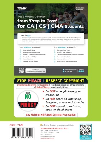 Taxmann's CRACKER for Strategic Financial Management (Paper 14 | SFM) – 500+ Fully Solved Past-exam Questions Across All 17 Modules for CMA Final | Dec. 2026/June 2027 Exams