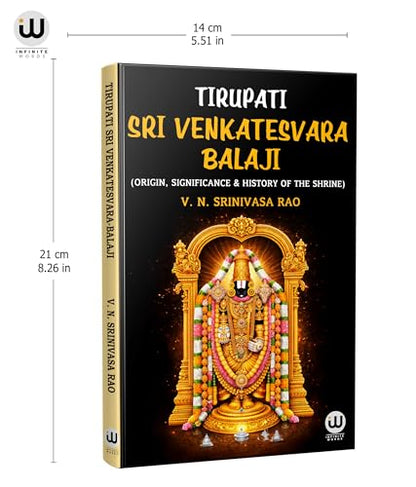 Tirupati Sri Venkatesvara Balaji | V.N. Srinivasa Rao | Tirumala Tirupati Balaji Story Book In English Books | Govinda Venkateshwara Devasthanam | Ttd | Hindu Spiritual Religious Hinduism |