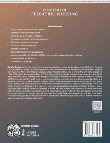 Essentials of Pediatric Nursing, 5/E for BSc Nursing 5th and 6th Semesters | Detailed Pediatric Nursing Procedures, OSCE, Case Scenarios, Pedia Pointers and Topic-Wise Exam Q&As