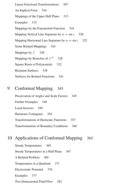 Complex Variables and Applications | 9th Edition | James Ward Brown & Ruel V. Churchill