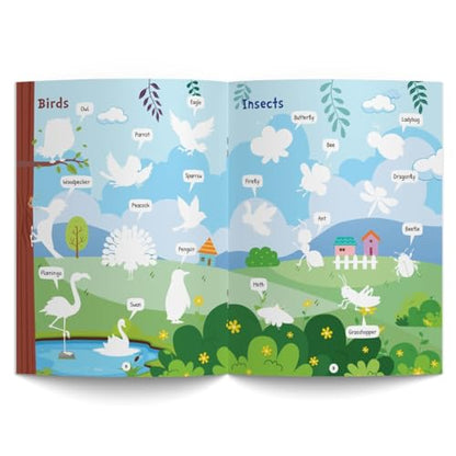 My First Sticker Book - Animals - Activity Book for Kids - Stickers for Children - Age 3+ Years