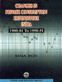 Changes in Private Consumption Expenditure in India book cover