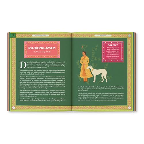 A-Z of Indian History: 80 Fun Stories from Ancient India to Independence: 80 Fun Stories from Ancient India to Independence | Cool Trivia, Bright Full-Coloured Illustrations | Ages 10+