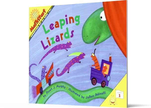 Leaping Lizards: A Fun Math Picture Book Teaching Counting by 5's and 10's for Kids (Ages 4-8): 20 (MathStart 1)