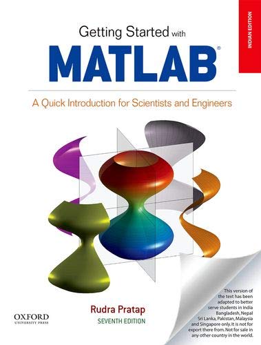 Getting Started with MATLAB book cover