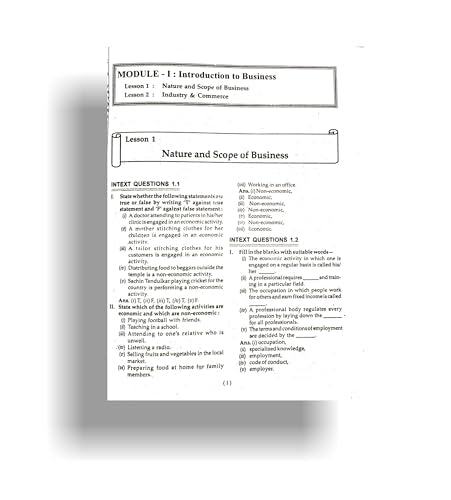 TOP NIOS Class 10 Business Studies 215 English Medium Guide (Including Objective Type MCQs) | Updated with Latest Syllabus and Exam Pattern as per NIOS Latest Notification