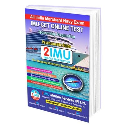 IMU CET SPONSORSHIP GUIDE 2025 with Test Series Subscription || 2IMU® Join Merchant Navy