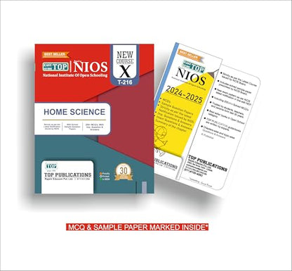 TOP NIOS Home Science Guide Class 10 (T-216)