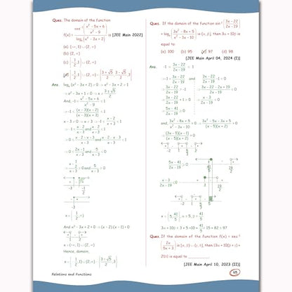 PW EaJEE Handwritten Notes For Mathematics Class 12 JEE Main & Advanced By Tarun Khandelwal (T.K. Sir) | Chapterwise and Topicwise Questions | Handpicked PYQs