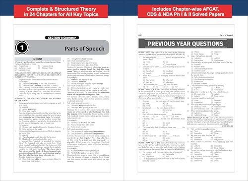 Disha Combo (2 Books) Objective English with 5000+ MCQs in General Studies for Defence Exams - NDA, CDS & AFCAT | For 2026 & 2027 Exams | Includes PYQs | Fully Solved | General Knowledge & Science