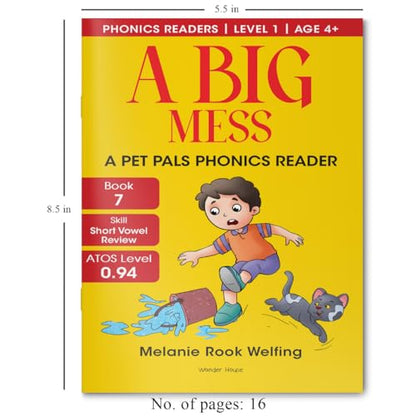 Phonics Reader Level 1 (Pack of 8)