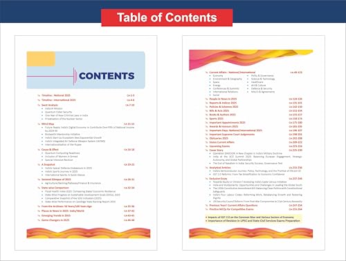 Disha The Yearly Current Affairs 2026 for Competitive Exams - 11th Edition | Previous Year & Practice Questions | UPSC, State PSC, CUET, SSC, Bank PO/ Clerk, BBA, MBA, RRB, NDA, CDS, CAPF, CRPF