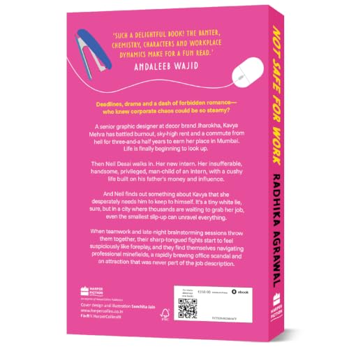 Not Safe for Work: A contemporary romance novel from the bestselling author of Red Flags & Rishtas | Office romance & enemies-to-lovers romance fiction