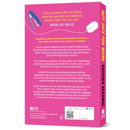 Not Safe for Work: A contemporary romance novel from the bestselling author of Red Flags & Rishtas | Office romance & enemies-to-lovers romance fiction