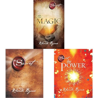The Secret, The Power & The Magic Combo by Rhonda Byrne | 3 Books Collection | Law of Attraction, Gratitude & Personal Development | Paperback