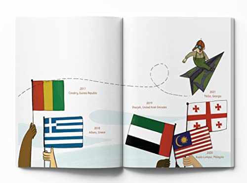 World Book Capital - An Illustrated Picture Book For Children - Introducing Kids To The World of Books and Different Cultures