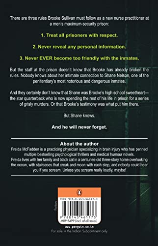 The Inmate: An addictive psychological thriller with mind-bending twists