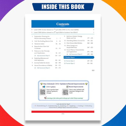 Oswaal CBSE Class 9 Science Question Bank Chapter-wise & Topic-wise | Based on new NCERT Textbook Exploration | Includes Summary, Competency-Based ... & Practice Papers (CBSE Question Papers)