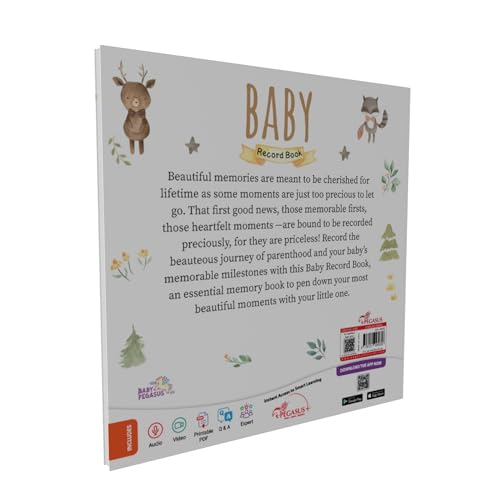 Baby Record Book: Newborn Journal for Milestones & Memories (Ideal Gift for Expecting Parents & Baby Showers)