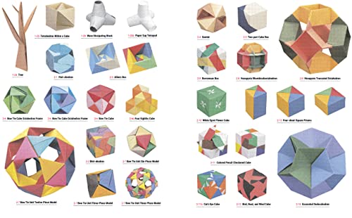 Art & Science of Geometric Origami: Create Spectacular Paper Polyhedra, Waves, Spirals, Fractals and More! (More than 60 Models!)